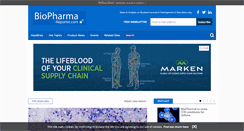 Desktop Screenshot of biopharma-reporter.com